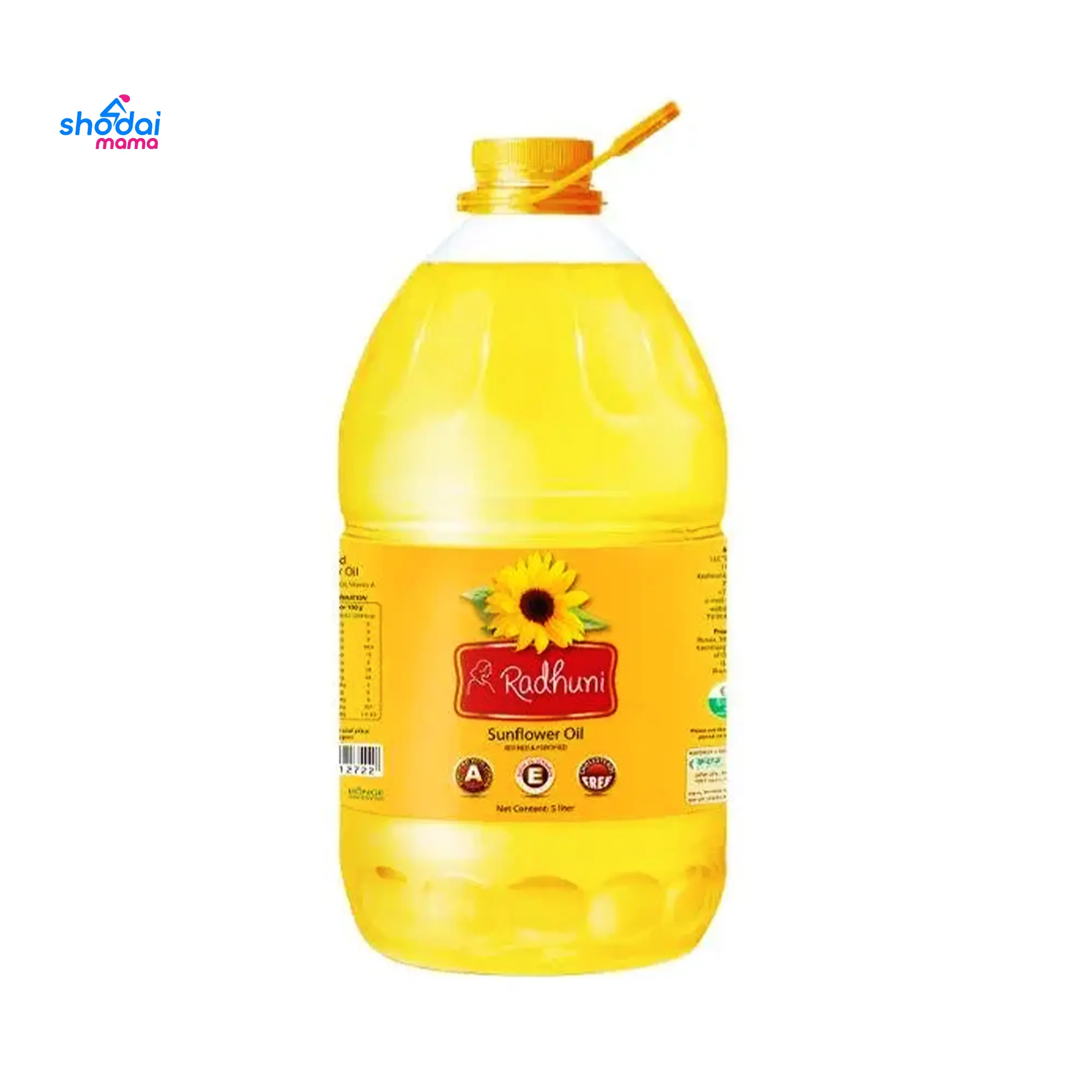 Radhuni Sunflower Oil 5L